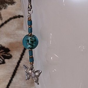 🖐Butterfly Charmed Zipper Pull